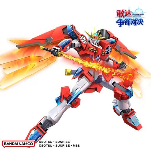 《敢达争锋对决》神燃炎敢达实装！神树流奥义点燃近战战场！