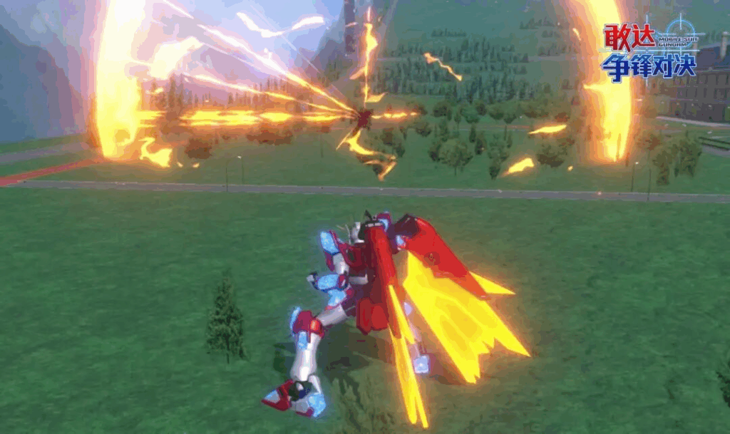 《敢达争锋对决》神燃炎敢达实装！神树流奥义点燃近战战场！