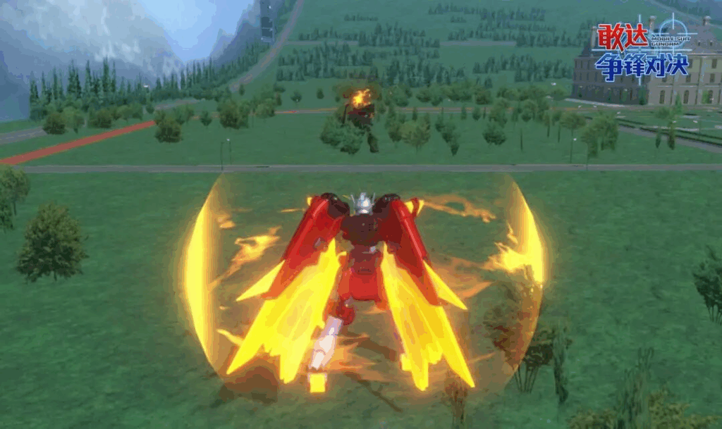 《敢达争锋对决》神燃炎敢达实装！神树流奥义点燃近战战场！