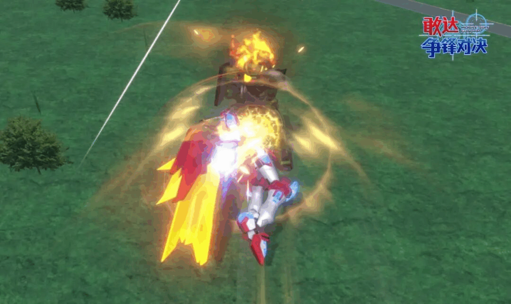 《敢达争锋对决》神燃炎敢达实装！神树流奥义点燃近战战场！