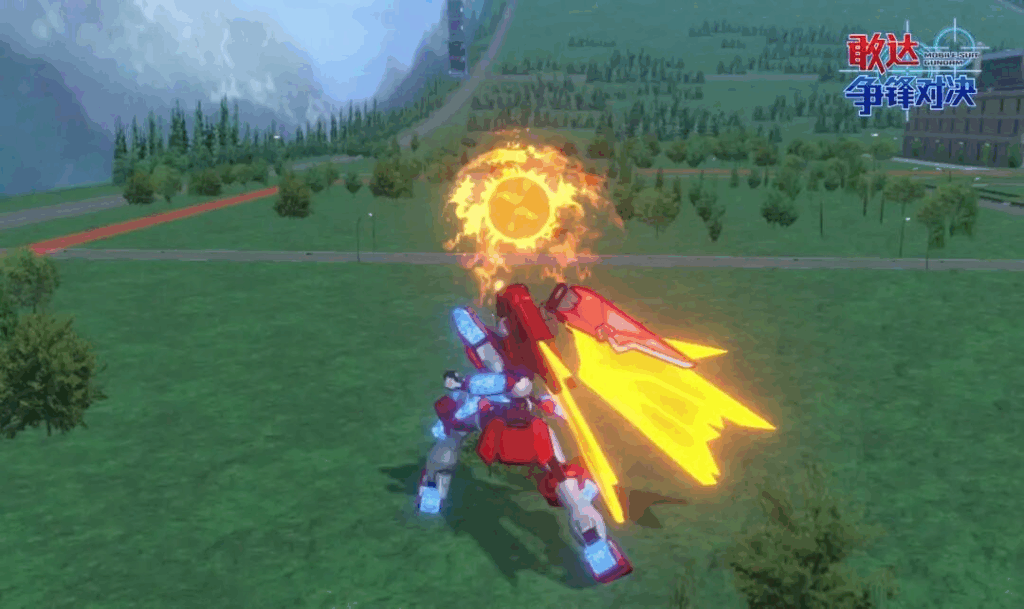 《敢达争锋对决》神燃炎敢达实装！神树流奥义点燃近战战场！
