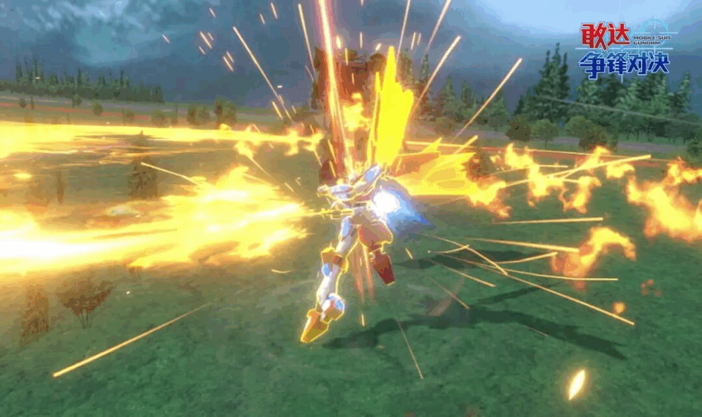 《敢达争锋对决》神燃炎敢达实装！神树流奥义点燃近战战场！