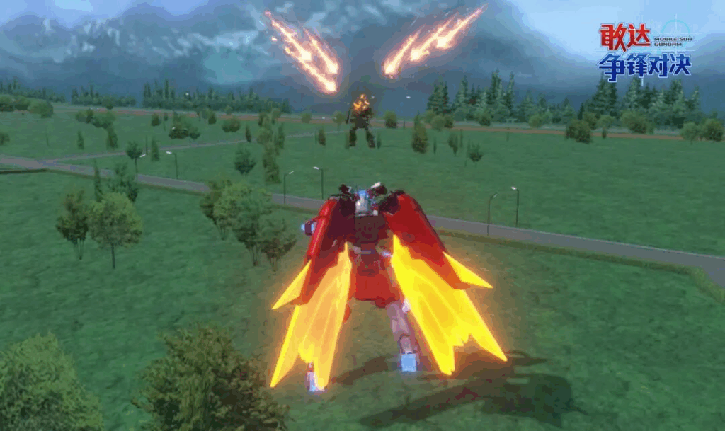《敢达争锋对决》神燃炎敢达实装！神树流奥义点燃近战战场！