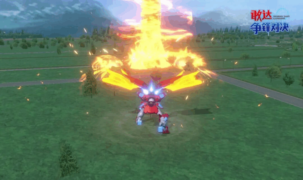 《敢达争锋对决》神燃炎敢达实装！神树流奥义点燃近战战场！