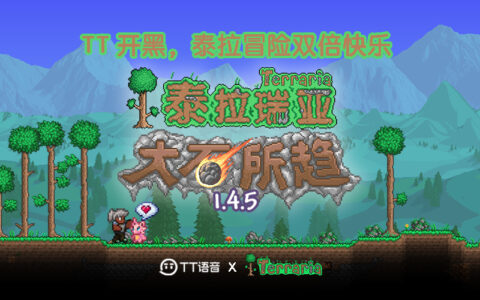 《泰拉瑞亚》与TT语音联动开启，语音相伴，大「石」所趋！