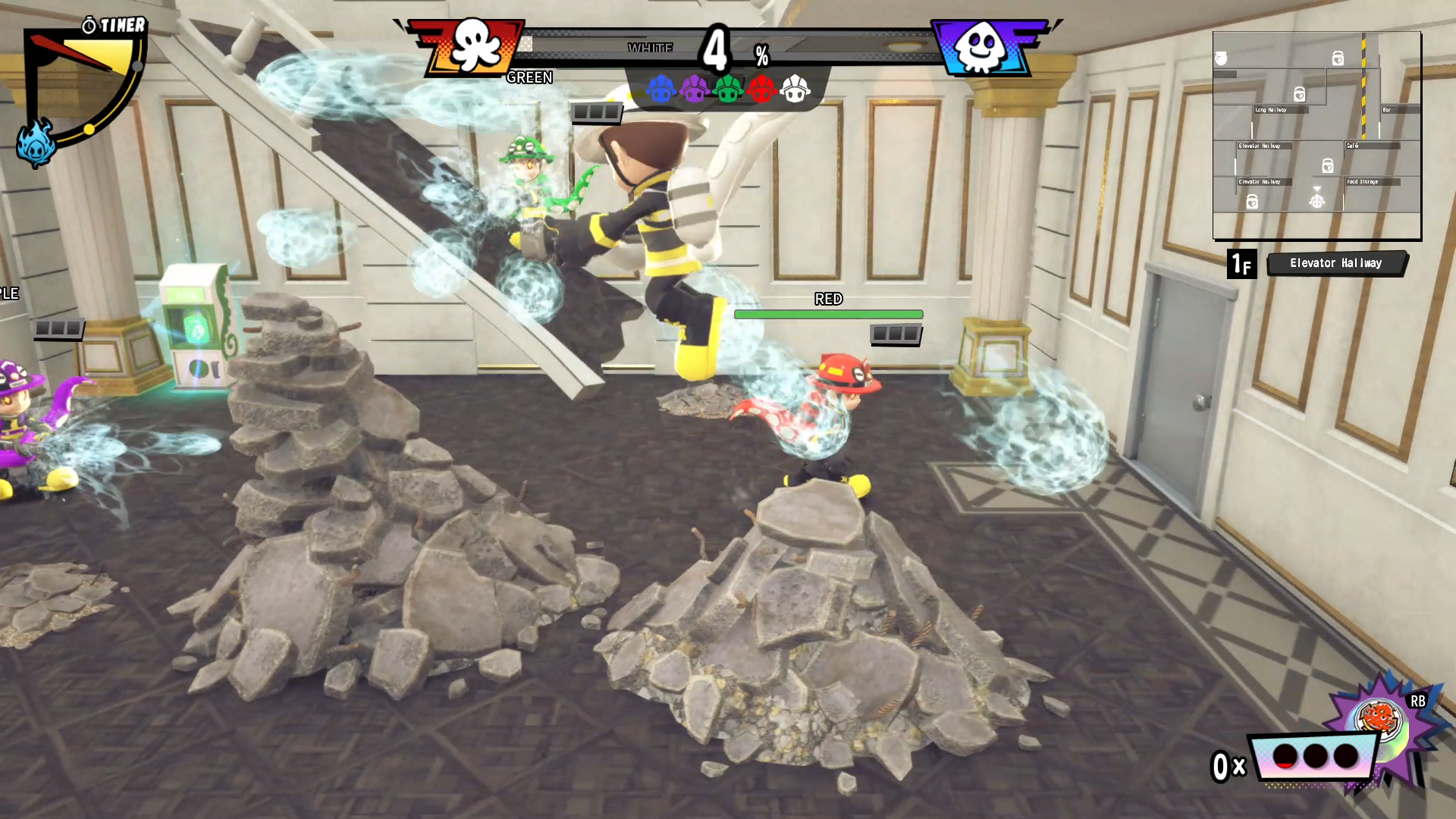 在线多人动作游戏《OCTOPinbs》确定将于2026年春季登陆Steam®！