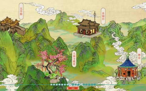 山水绝景随心拼 休闲建造游戏《千里山河录》Steam商店页公开