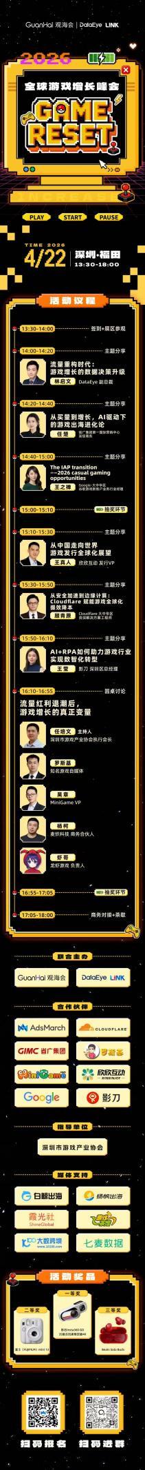 GAME RESET 2026丨全球游戏买量越来越贵，下半年的新增长在哪？