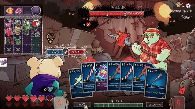 白天装可爱,晚上角斗士!“倍率+爬塔”别样肉鸽卡牌新游《小熊牌屋》现已支持中文!限时折扣开启中!