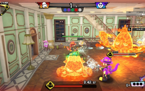 在线多人动作游戏《OCTOPinbs》将于5月12日上线Steam！