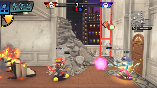 在线多人动作游戏《OCTOPinbs》将于5月12日上线Steam！