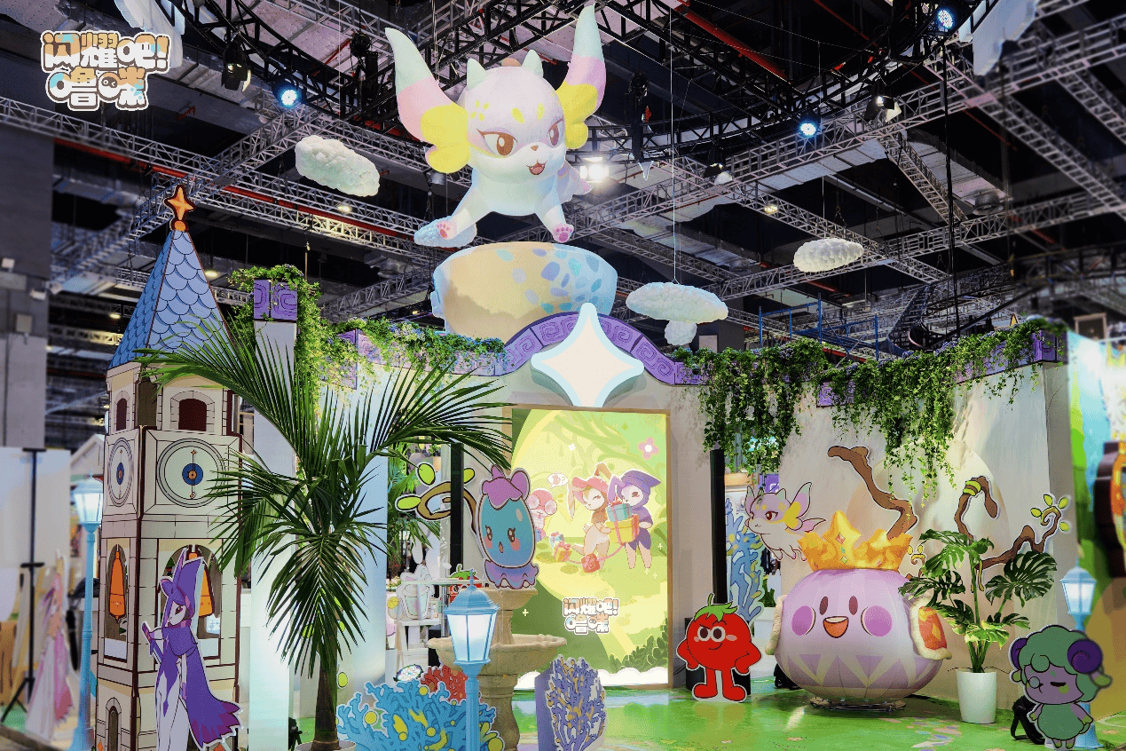 《闪耀吧！噜咪》全球预约突破200万，BW2026线下首展进行中