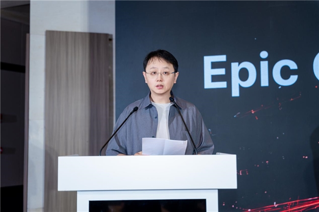 中国音数协副秘书长、游戏工委秘书长唐贾军在2026 CIGDC Epic Games游戏开发者生态专场上的致辞
