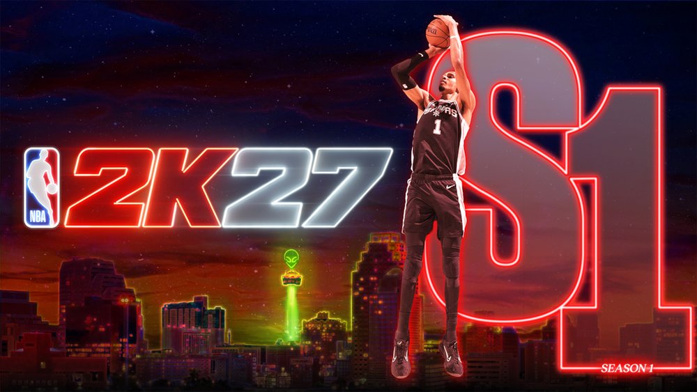 NBA 2K27先行开玩正式开启,全新世代与第1赛季同步开打