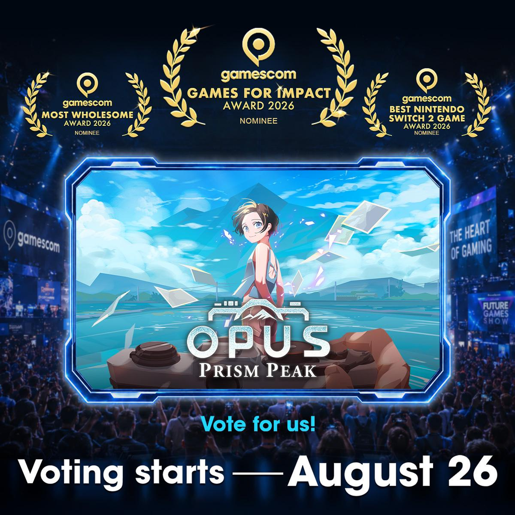 《OPUS：心相吾山》入围科隆三项年度大奖！
