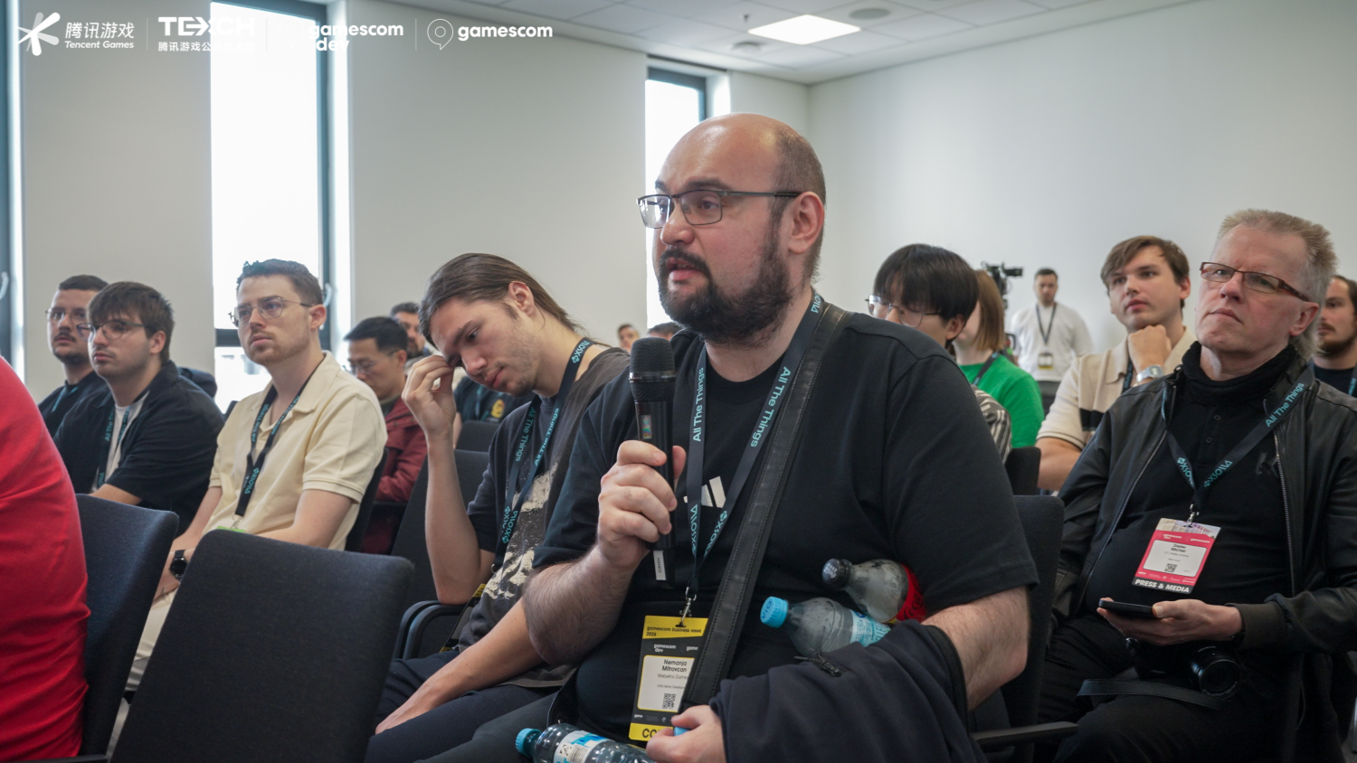 腾讯游戏公共技术线首次整体亮相gamescom，以全链路自研AI技术加速游戏工业创新
