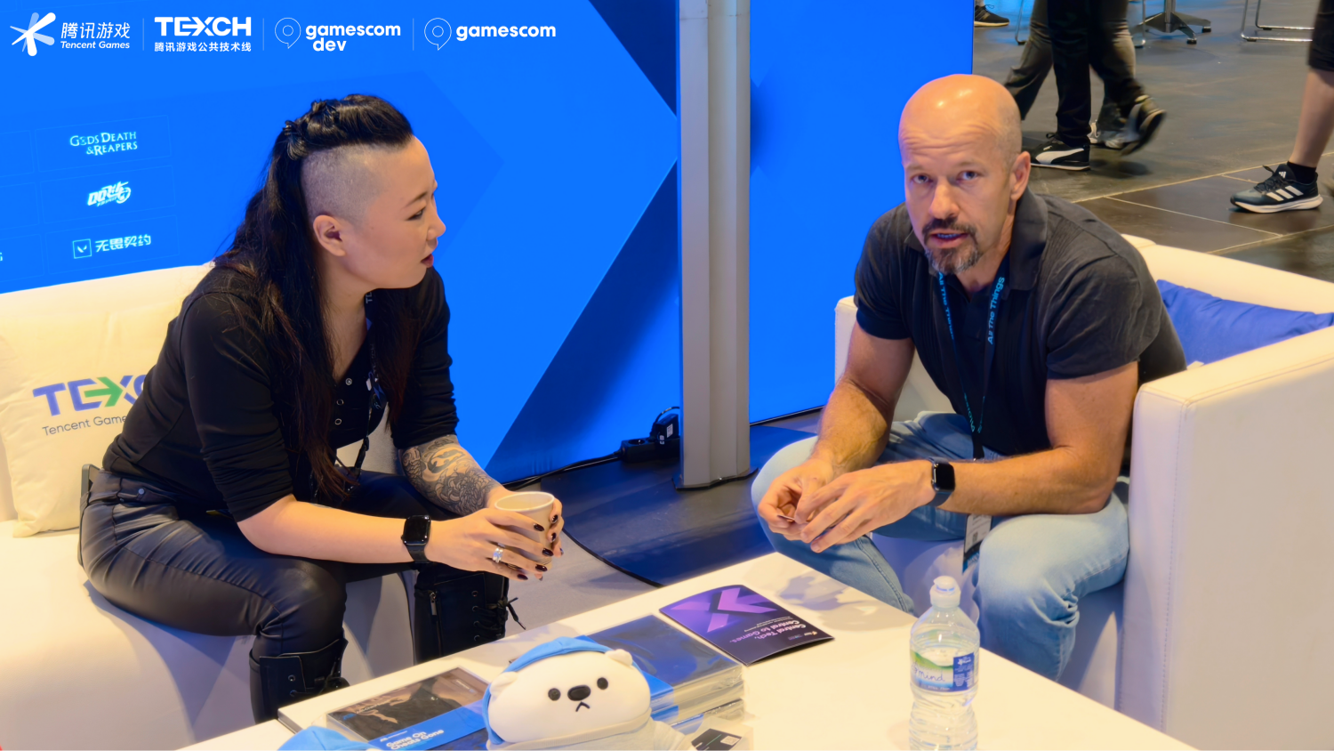 腾讯游戏公共技术线首次整体亮相gamescom，以全链路自研AI技术加速游戏工业创新