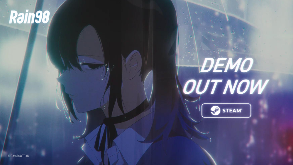 Lo-Fi×心理悬疑冒险游戏《Rain98》Steam体验版正式上线，游玩时长超过3小时！