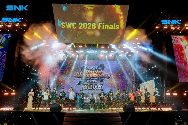 SCS 2026年度总决赛落幕 选手MadkoF、XiaoHai分获《拳皇15》《饿狼传说:群狼之城》冠军