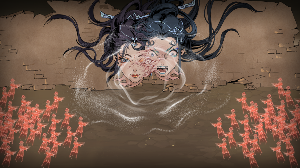 暗黑封神题材，凡人逆天修仙—动作肉鸽《斩月封魔录》亮相Steam新品节