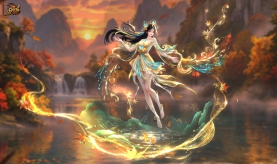 《魔域》金秋幻兽「澜境君·镜汐」外观解析: 五档形态蜕变、坐骑与两款华裳