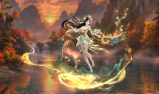 《魔域》金秋幻兽「澜境君·镜汐」外观解析: 五档形态蜕变、坐骑与两款华裳