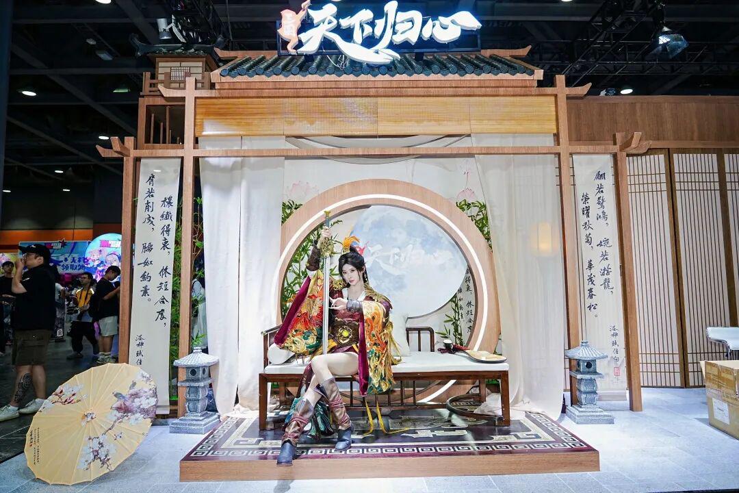 CICF的恺英展台：不止“传奇”，更有新故事